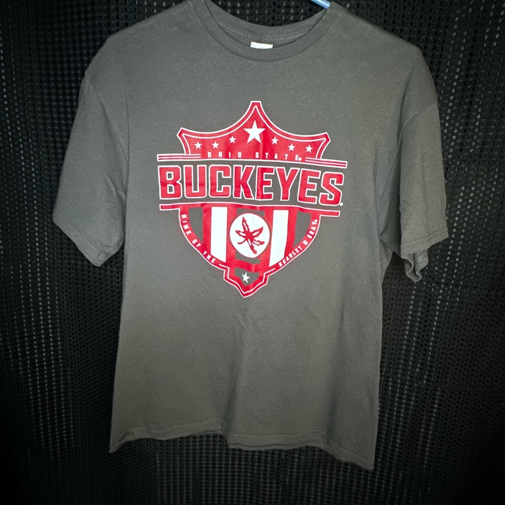 Vintage Gray Buckeyes T-Shirt